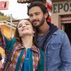 Larissa Manoela e André Luiz Frambach interpretaram o par romântico Ana e João em "Modo Avião", lançado em 2020 pela Netflix
André Luiz Frambach