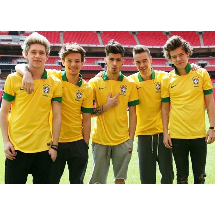 One Direction se apresentou como grupo completo no Brasil em 2014