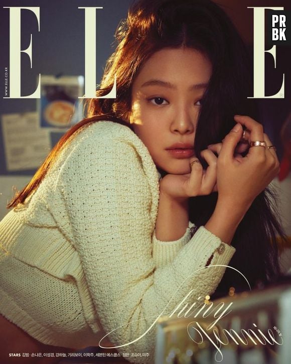 "Acho que a beleza da natureza é insubstituível", diz Jennie, do Blackpink, para Elle Korea