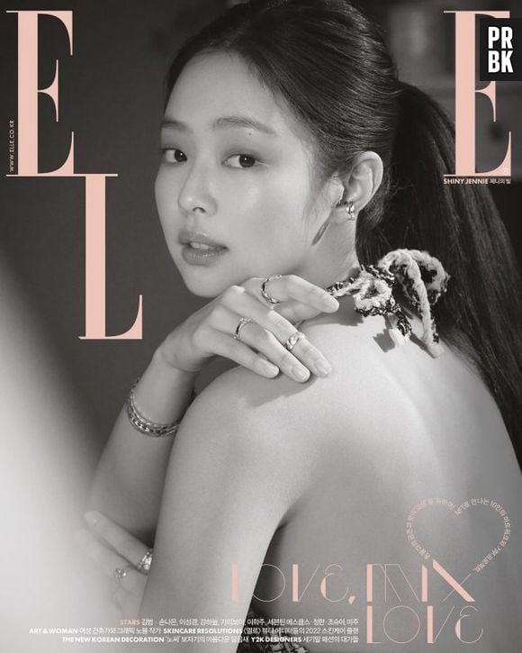 Jennie, do Blackpink, posa para Elle Korea e comenta status de ícone