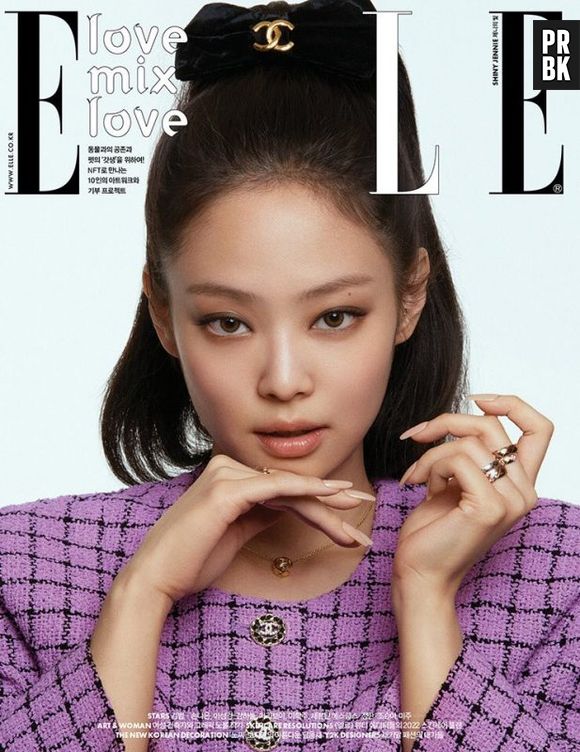 Jennie, do Blackpink, estampa seis capas da Elle Korea em fevereiro