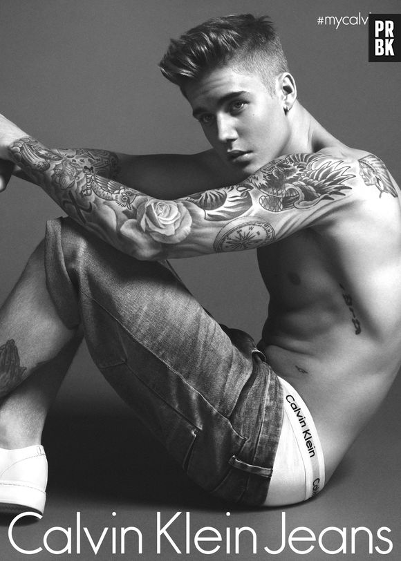 Justin Bieber tira a camisa e arranca suspiros como novo nome da Calvin Klein