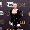 Peyton List de Yanina Couture Inverno 2021 no Critics Choice Awards 2022