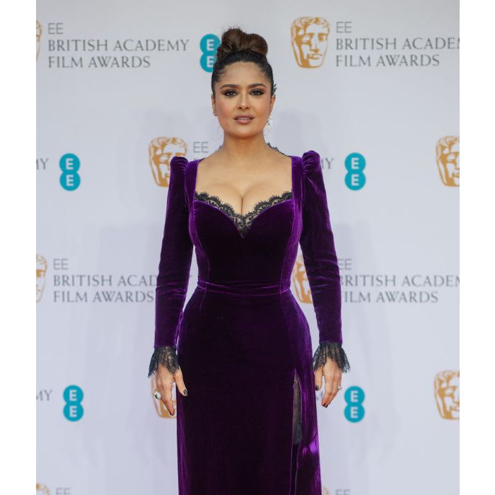 Salma Hayek de Gucci no &#039;EE British Academy Film Awards - BAFTA 2022
