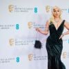 Lady Gaga de Ralph Lauren Collection no 'EE British Academy Film Awards - BAFTA 2022