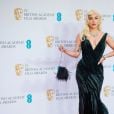 Lady Gaga de Ralph Lauren Collection no 'EE British Academy Film Awards - BAFTA 2022