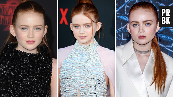 "Stranger Things": Sadie Sink em 2017, 2019 e 2022