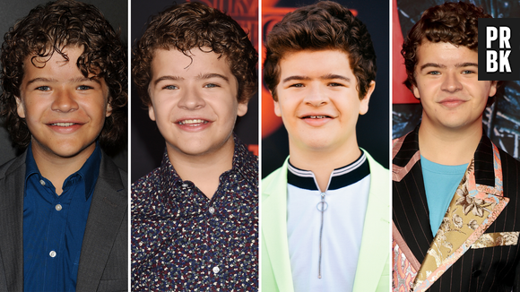 "Stranger Things": Gaten Matarazzo em 2016, 2017, 2019 e 2022