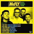 A banda McFly está no Brasil realizando shows nos estados de São Paulo, Curitiba, Belo Horizonte, Porto Alegre, Ribeirão Preto e Rio de Janeiro