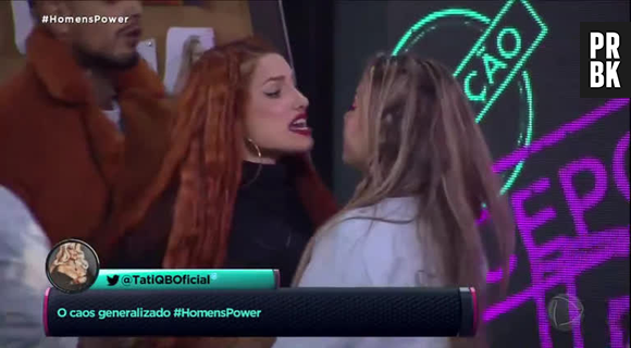 "Power Couple": Brenda e Karol confirmam rivalidade