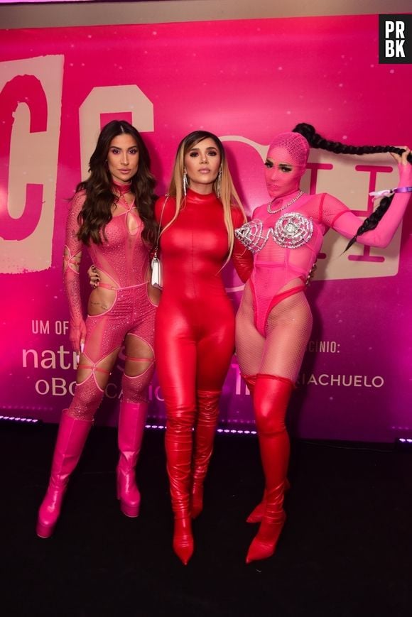 UccChella: Bianca, Gizelly e Flay arrasaram com looks em tons de rosa e vermelho