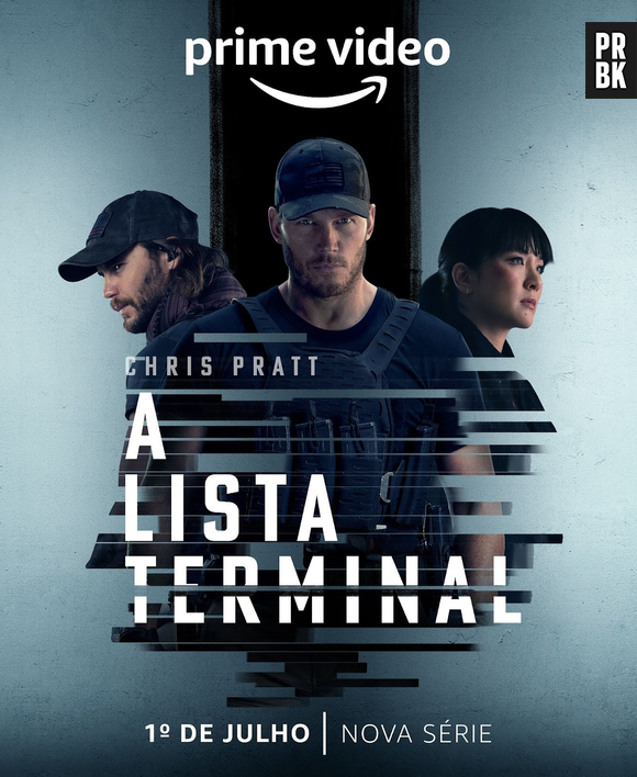 "A Lista Terminal", com Chris Pratt, é uma das séries que chegam em julho no Amazon Prime Video