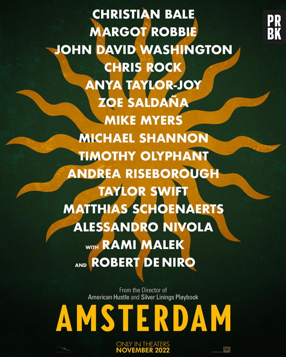 "Amsterdam" tem elenco de peso