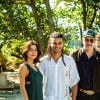 "Pantanal": após ser ameaçada por Tenório (Murilo Benício), Maria Bruaca (Isabel Teixeira) é acolhida por José Leôncio (Marcos Palmeira)