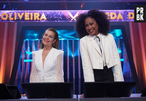 Andressa Cabral e Fernanda Souza dividem a apresentação do "Iron Chef Brasil", da Netflix