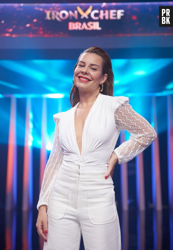 Fernanda Souza é a apresentadora do "Iron Chef Brasil", da Netflix, que estreia dia 10 de agosto