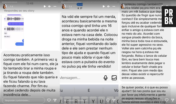 Priscila Trindade expõe relatos de outras vítimas de abuso de Bruno Krupp em seu Instagram