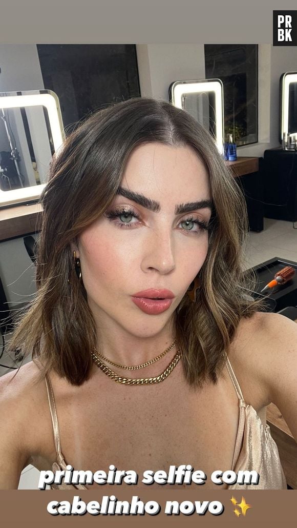 Jade Picon mostrou todo o processo de mudança de look nas redes sociais