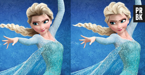 E se a princesa Elsa, do filme Frozen, tivesse os cabelos um pouco menos sedosos?