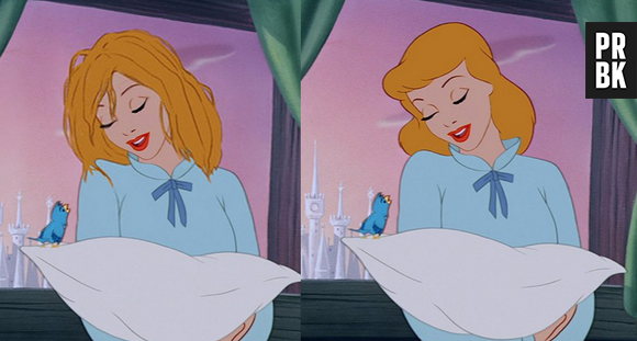 Cinderela, ninguém acorda com os cabelos tão arrumadinhos! Mas até que a gente curtiu esse visu mais rebelde. Dá para investir, hein?