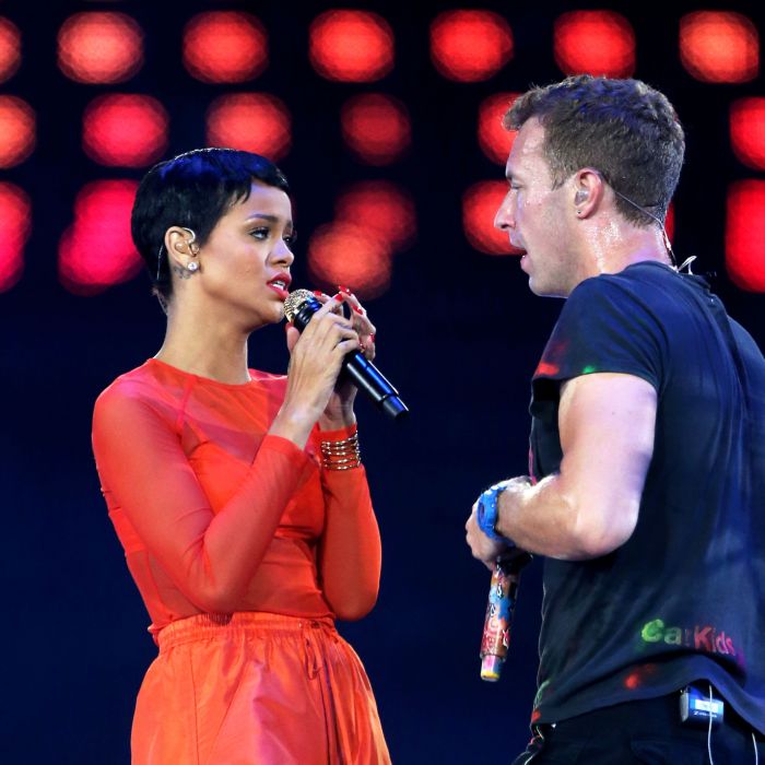 Coldplay e Rihanna cantam a música &quot;Princess of China&quot;