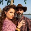 "Pantanal": veja fotos do casamento de Filó (Dira Paes) e José Leôncio (Marcos Palmeira) no último capítulo da novela