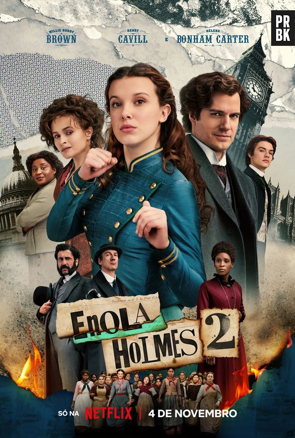 "Enola Holmes 2" chega à Netflix em 4 de novembro