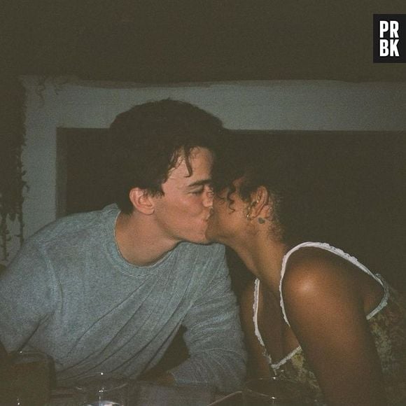 Any Gabrielly revelou namoro com Andrew na última quinta-feira (27)