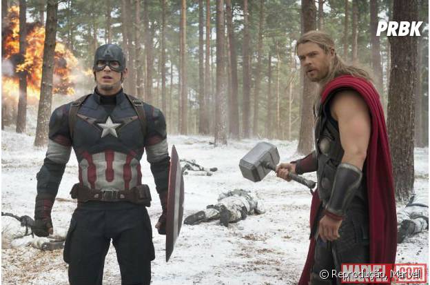 Em "Os Vingadores 2", Chris Hemsworth interpreta o Thor
