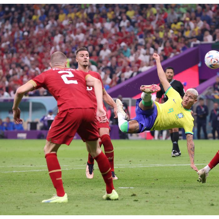 Richarlison fez gol histórico na Copa do Mundo 2022
