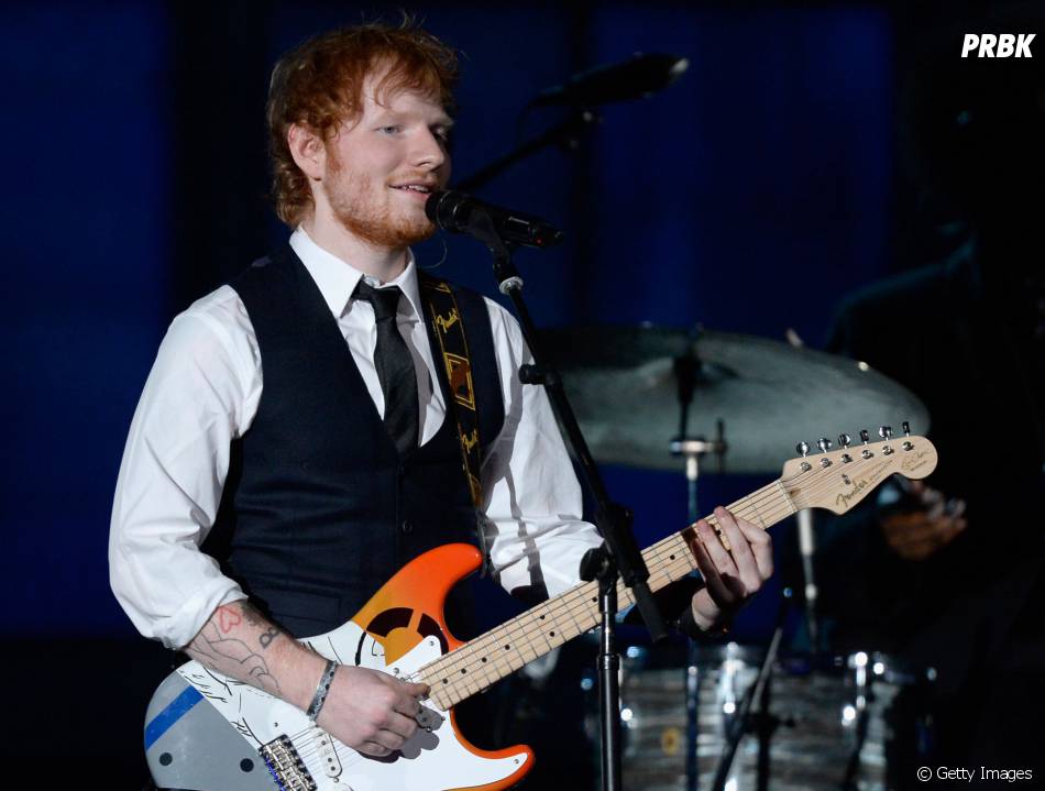 Ed Sheeran Teve Varias Participacoes Especiais Incluindo A De John Mayer Em Sua Performance No Grammy Awards 2015 Purebreak