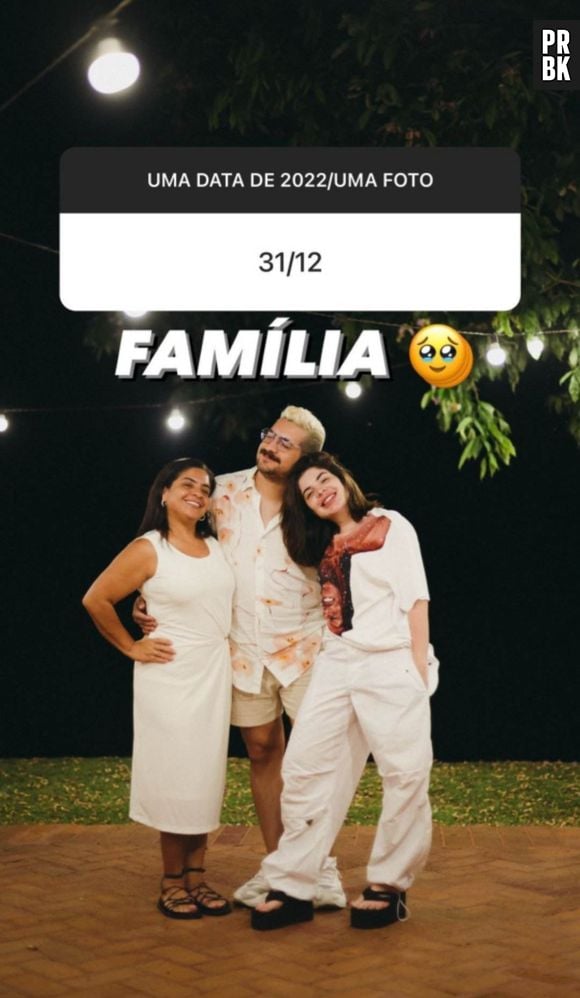 Gkay passou o Ano Novo ao lado de sua família