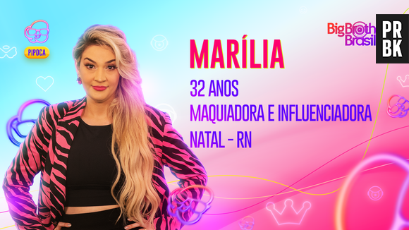 "BBB23": Marília Miranda é maquiadora e influenciadora do Pipoca