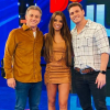 Key Alves reencontrou Gustavo no programa de Luciano Huck