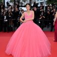 O vestido rosa da francesa Gabrielle Caunesil Pozzoli é impressionante