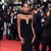 O vestido de Laura Harrier chamou atenção pelo decote ousado