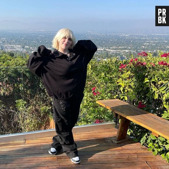 Billie Eilish usa a calça cargo do jeito mais street possível