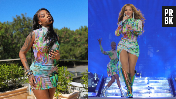 Ludmilla e Beyoncé usaram mesmo vestido em show da Queen B