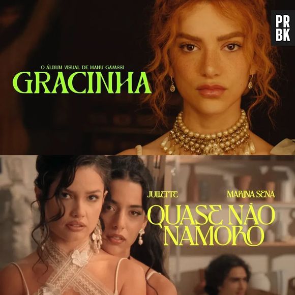 Clipe de "Quase Não Namoro", de Juliette, foi comparado ao projeto "Gracinha", de Manu Gavassi