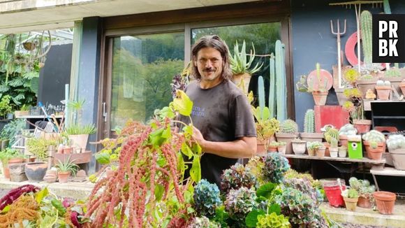 Íñigo Segurola tem um paraíso vegetal de 20 mil metros