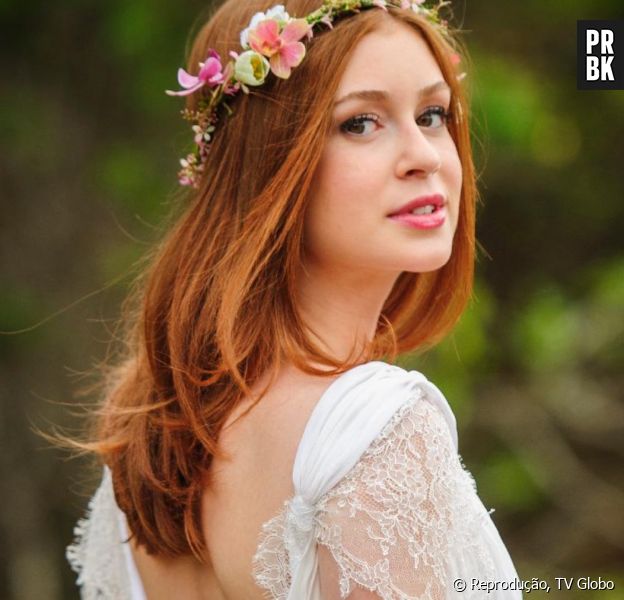 Marina Ruy Barbosa já usou vários vestidos de noiva na ficção