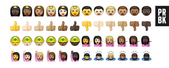 Os novos emojis da Apple