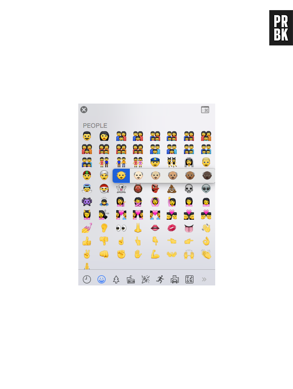 Novos Emojis da Apple que mudam de cor