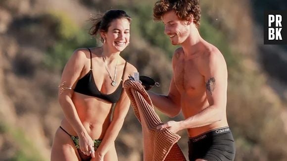 Shawn Mendes foi flagrado de cueca na praia com suposto affair