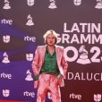 Grammy Latino 2023: Rubel optou por um look verde e rosa