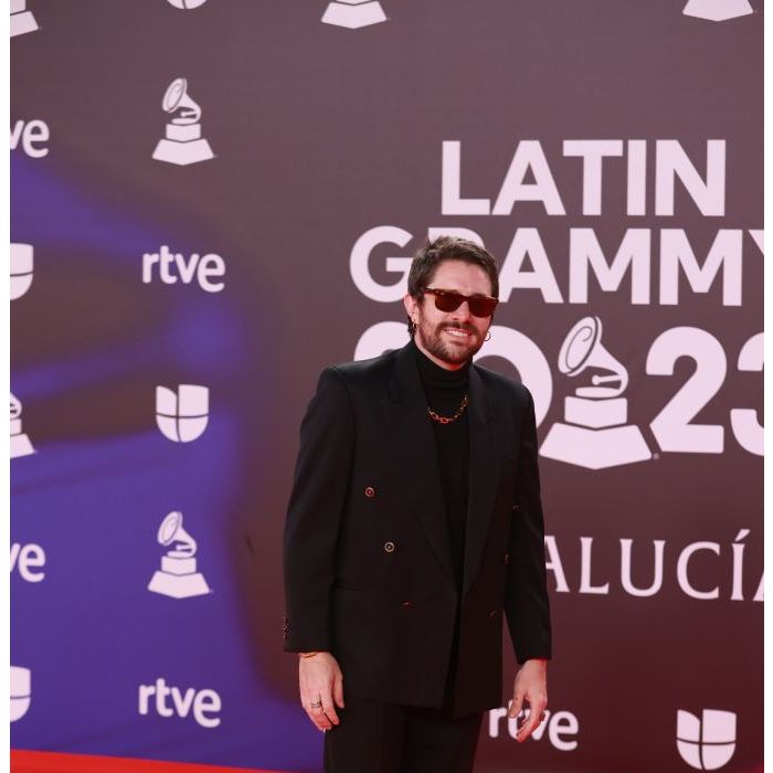 Grammy Latino 2023: Pablo Vega optou pelo all black