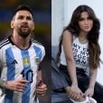 Messi estaria flertando com ex-amante de Neymar, Fernanda Campos
