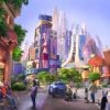 Criança pula de nova atração de "Zootopia" na Disney de Xangai