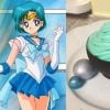 Sorvete de menta inspirado no ataque da "Sailor Mercúrio"