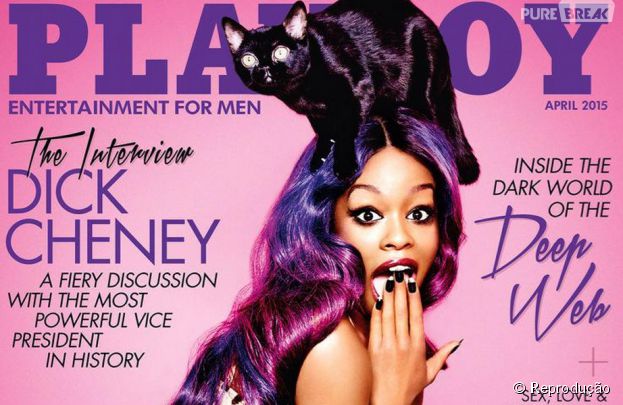 Azealia Banks aparece na capa da Playboy
